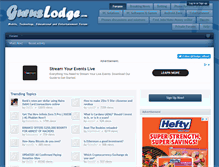 Tablet Screenshot of guruslodge.com